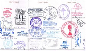 Credencial Camino Norte Leo p2