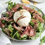 Arugula with Prosciutto and Burrata