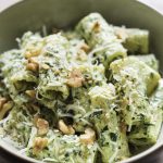 Rigatoni with Ricotta Sage Pesto