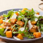 Roasted Butternut Squash Salad with Warm Cider Vinegar