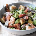 Roasted Shrimp Panzanella